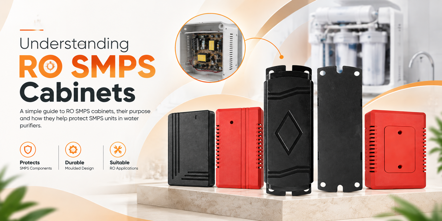 RO SMPS cabinet and moulded enclosure
